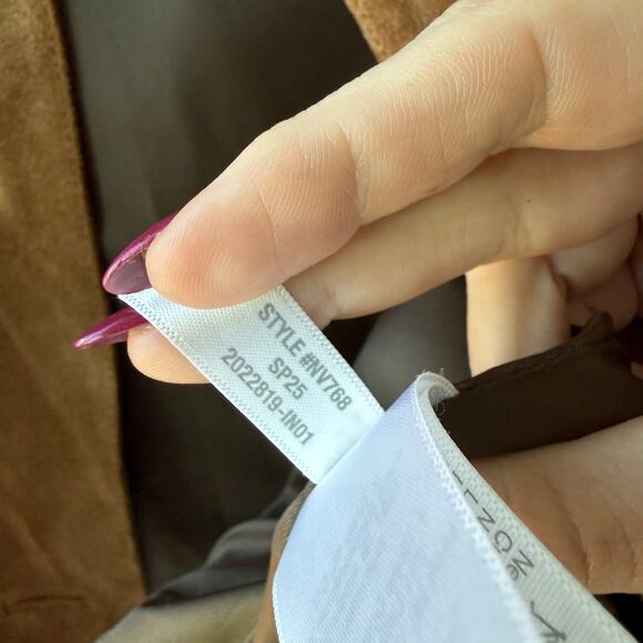 Madewell Suede Crop Cardigan Jacket - Picture 7 of 9